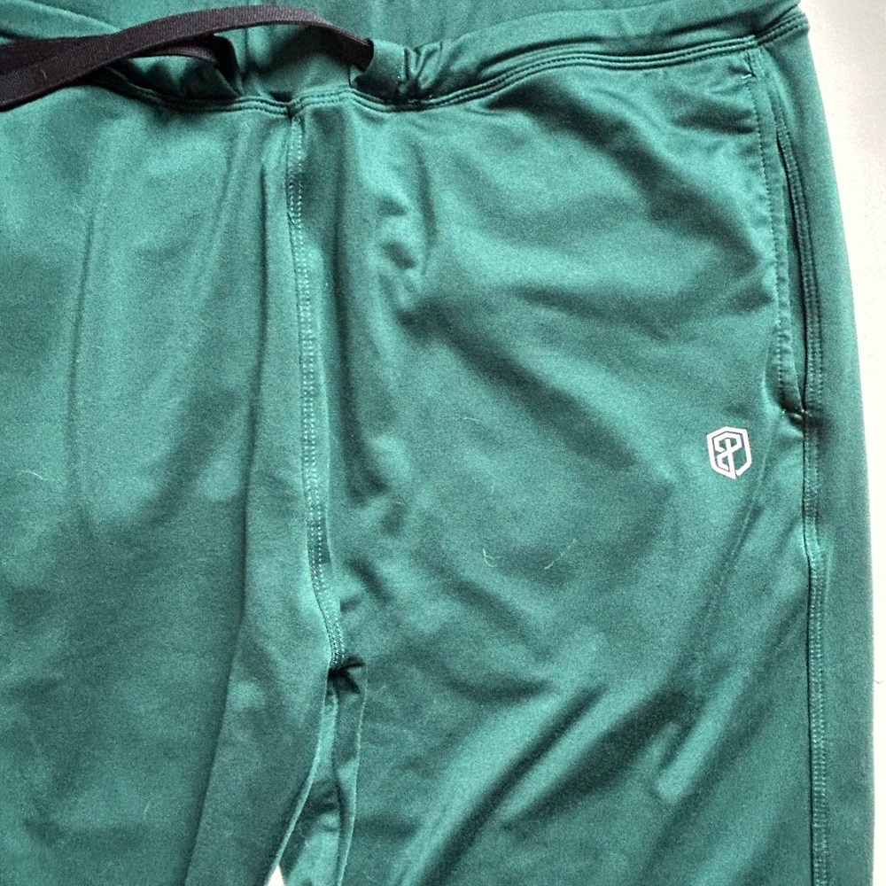 Emerald Green Joggers - Picture 2 of 4